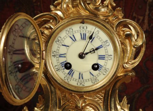 fig 3. Antique Clock - French Rococo Boudoir
Table Clock