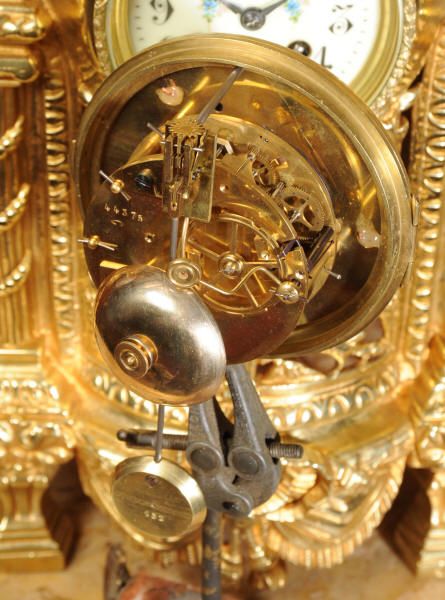 fig 4. Japy Freres Large Antique Rococo Cartel Wall Clock
~ French - Circa 1880 ~
Japy Freres Large Antique Rococo Cartel Wall Clock
~ French - Circa 1880 ~