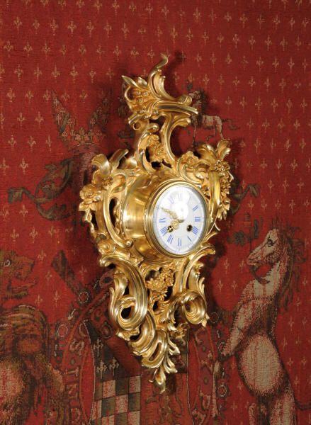 fig 2. Japy Freres Large Antique Rococo Cartel Wall Clock
~ French - Circa 1880 ~
Japy Freres Large Antique Rococo Cartel Wall Clock
~ French - Circa 1880 ~
