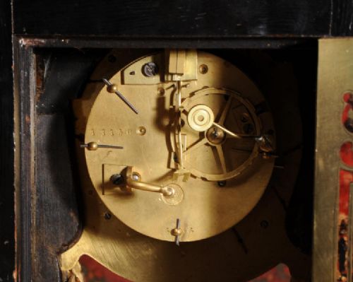 fig 4. Fine Antique French Boulle Bracket Clock by Japy Freres