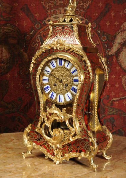 fig 2. Fine Antique French Boulle Bracket Clock by Japy Freres