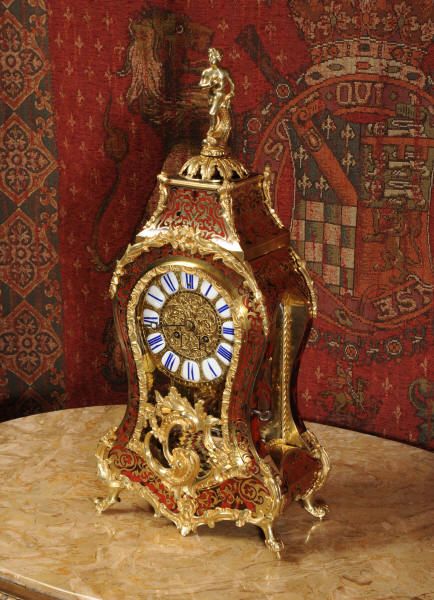 fig 1. Fine Antique French Boulle Bracket Clock by Japy Freres
