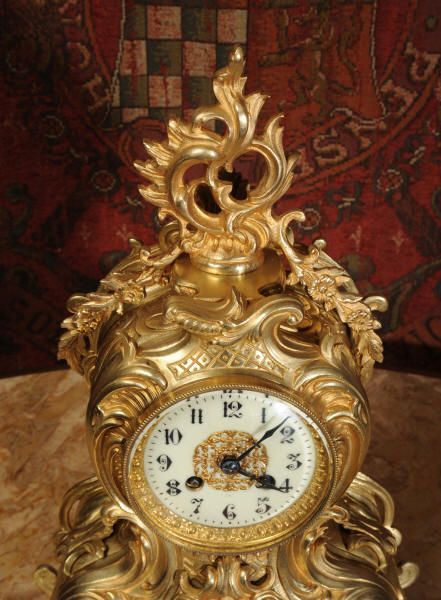fig 3. Antique Clock - French Rococo Boudoir
Table Clock