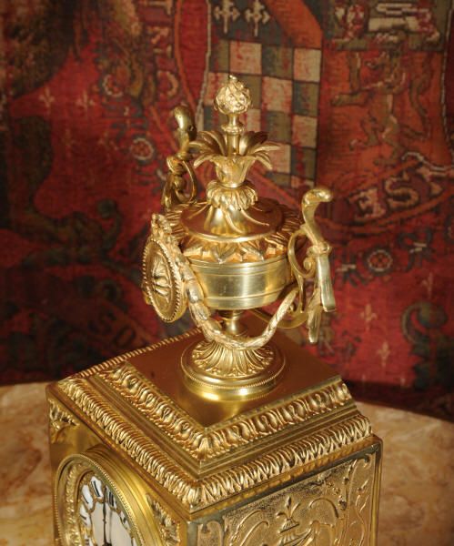 fig 1. Japy Freres Classical Antique Clock Set
~ French - Circa 1880 ~