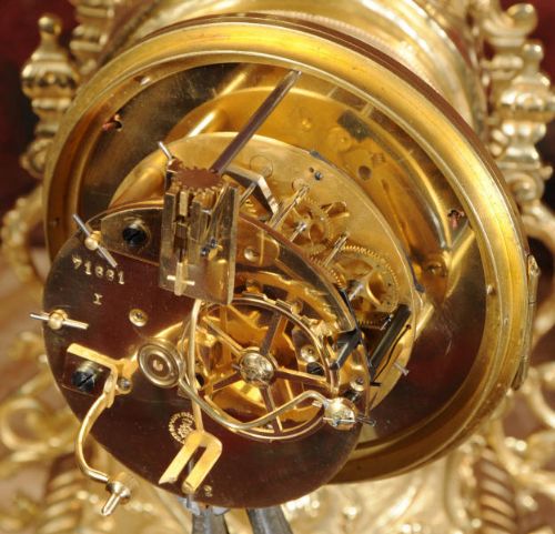 fig 5. Japy Freres Louis XVI Cartel Wall Clock
~ French - Circa 1880 ~