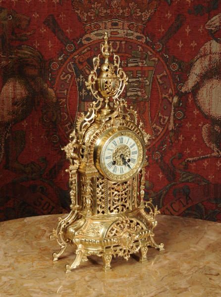 fig 1. Antique Louis XVI French Boudoir Clock
by Samuel Marti