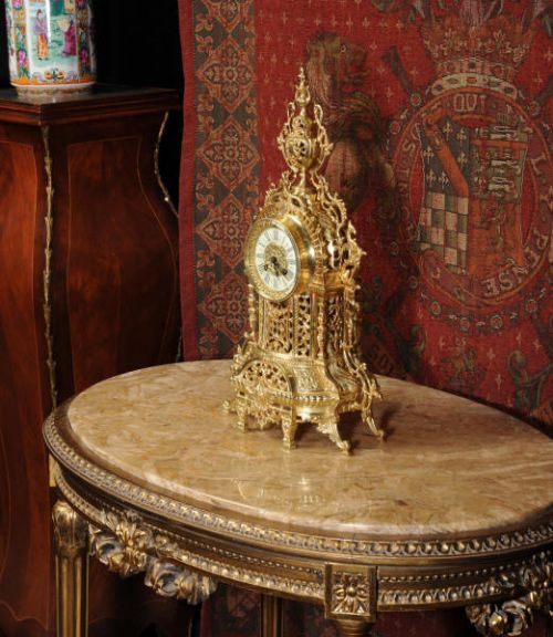 fig 3. Antique Louis XVI French Boudoir Clock
by Samuel Marti