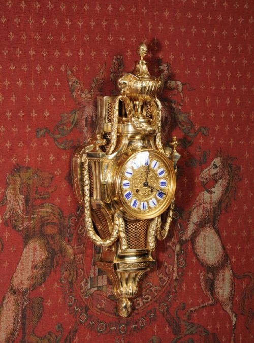 fig 2. Antique French Cartel Wall Clock
by Japy Freres
