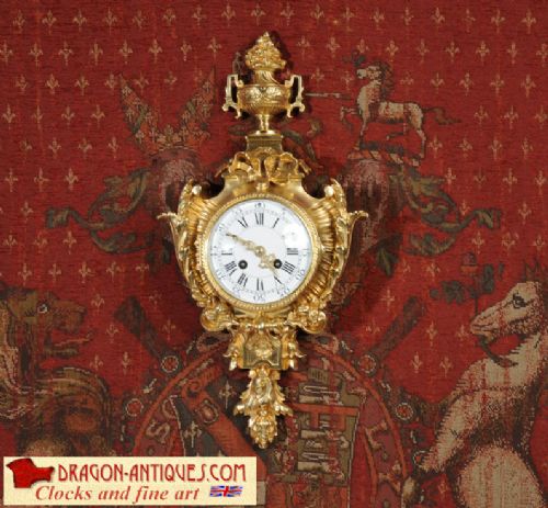 Stunning Louis Xvi Cartel Clock
by Vincenti 
