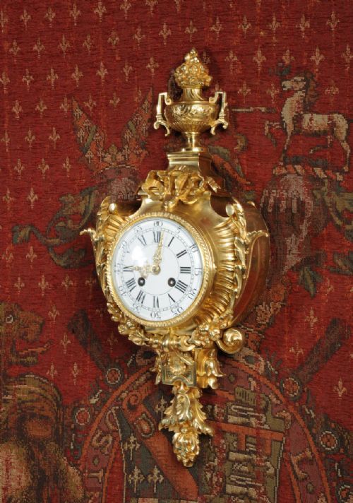 fig 1. Stunning Louis XVI Cartel Clock
by Vincenti