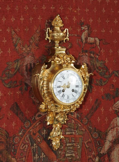 fig 2. Stunning Louis XVI Cartel Clock
by Vincenti