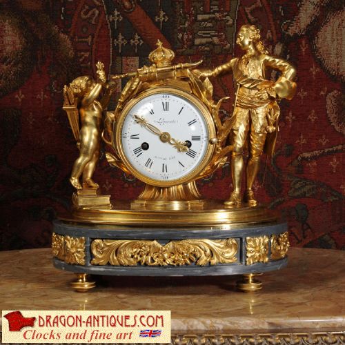 Exquisite Early Clock, Succession of Louis Xvi, Jean-baptiste Lepaute (1727-1802)Clockmaker to the King