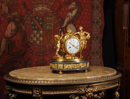 fig 2. Exquisite Early Clock, Succession of Louis XVI, Jean-Baptiste LEPAUTE (1727-1802)Clockmaker to the King