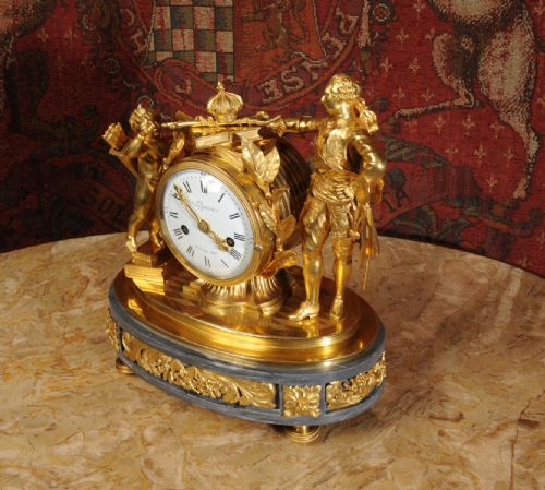 fig 4. Exquisite Early Clock, Succession of Louis XVI, Jean-Baptiste LEPAUTE (1727-1802)Clockmaker to the King