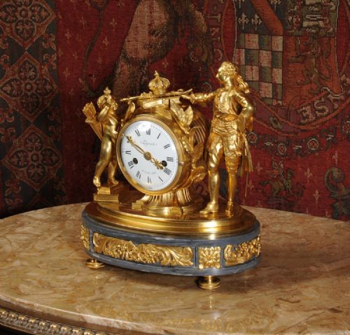 fig 5. Exquisite Early Clock, Succession of Louis XVI, Jean-Baptiste LEPAUTE (1727-1802)Clockmaker to the King