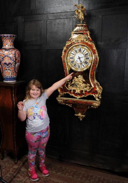 fig 1. Magnificent and Huge Antique French Boulle Bracket Clock with Original Bracket
Lenoir Paris, A. D. Mougin