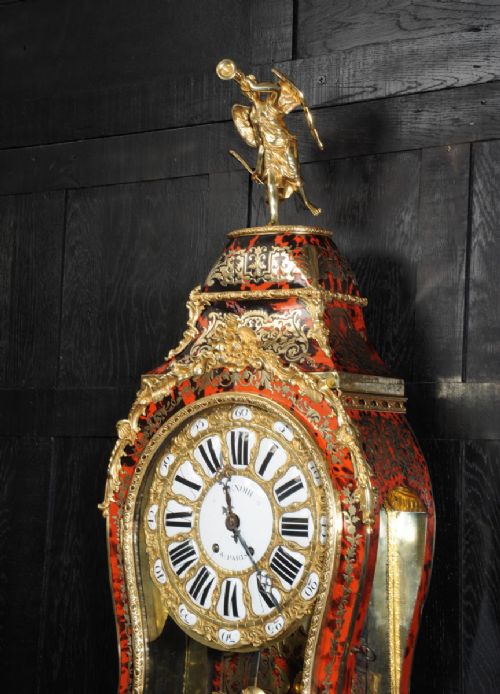 fig 6. Magnificent and Huge Antique French Boulle Bracket Clock with Original Bracket
Lenoir Paris, A. D. Mougin