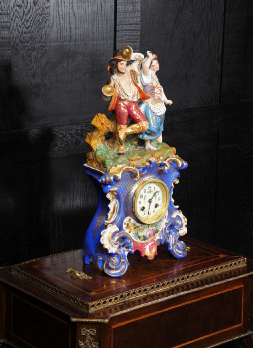 fig 4. Japy Freres Porcelain Clock
The Dancers