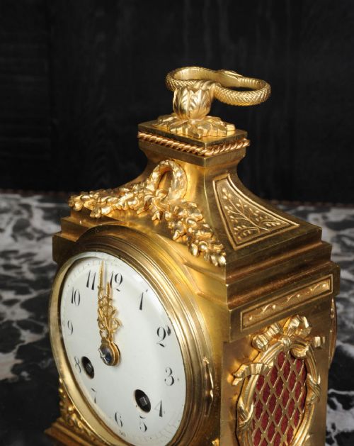 fig 4. French Gilt Bronze Pendule d'Officier
