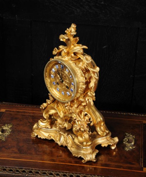 fig 5. Fine and Early Ormolu Clock by Raingo Frères and Henri Picard of Paris