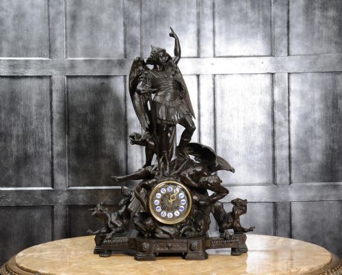 fig 1. St Michael Slaying the Devil after Guido Reni