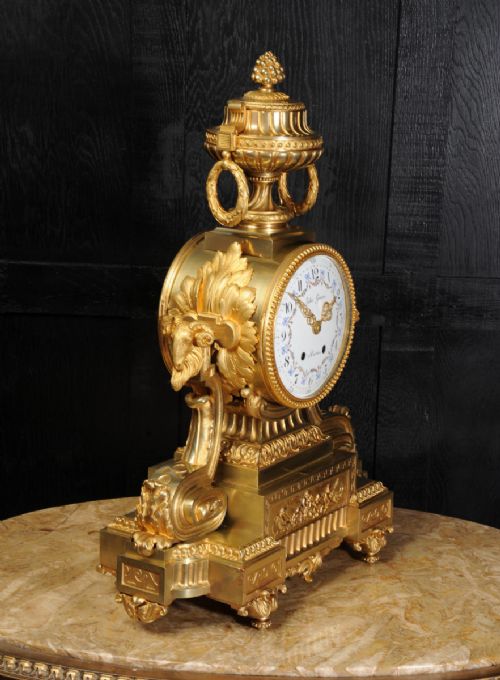 fig 5. Magnificent Antique French Ormolu Clock ~ Jules Graux