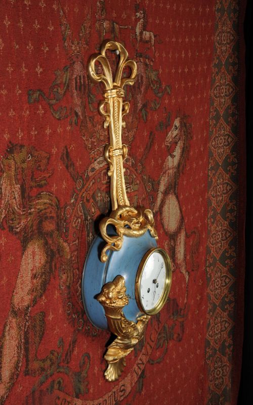 fig 3. Antique French Cartel Wall Clock