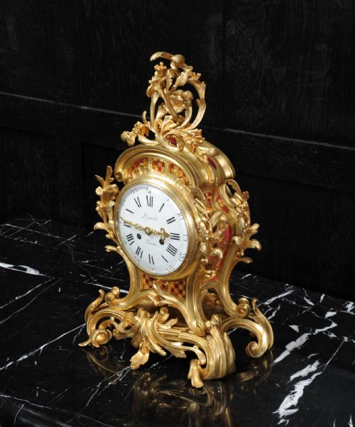 fig 4. Fine Ormolu Rococo Clock by Henry Lepaute (1800-1885)