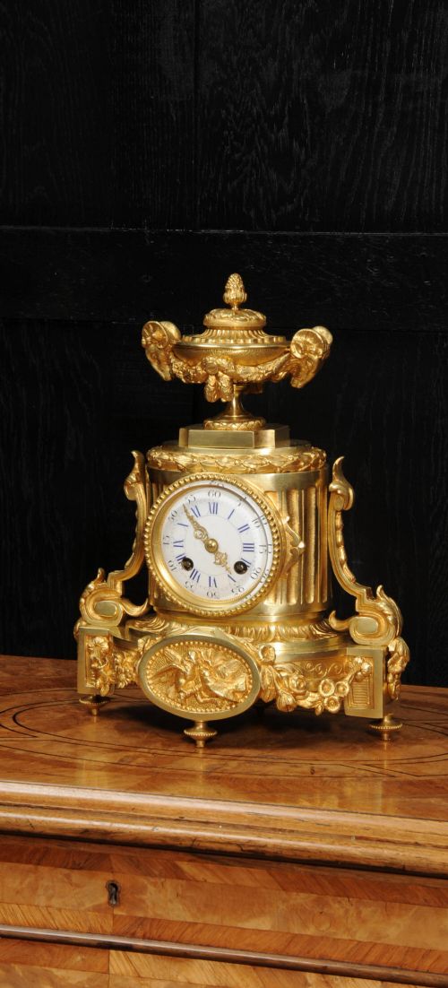 Japy Freres Ormolu Boudoir Clock