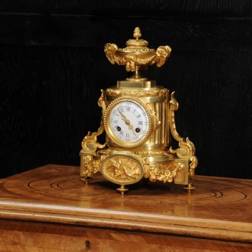fig 1. Japy Freres Ormolu Boudoir Clock