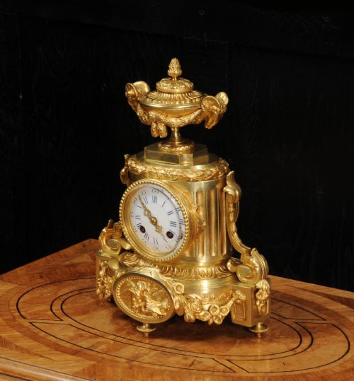 fig 3. Japy Freres Ormolu Boudoir Clock