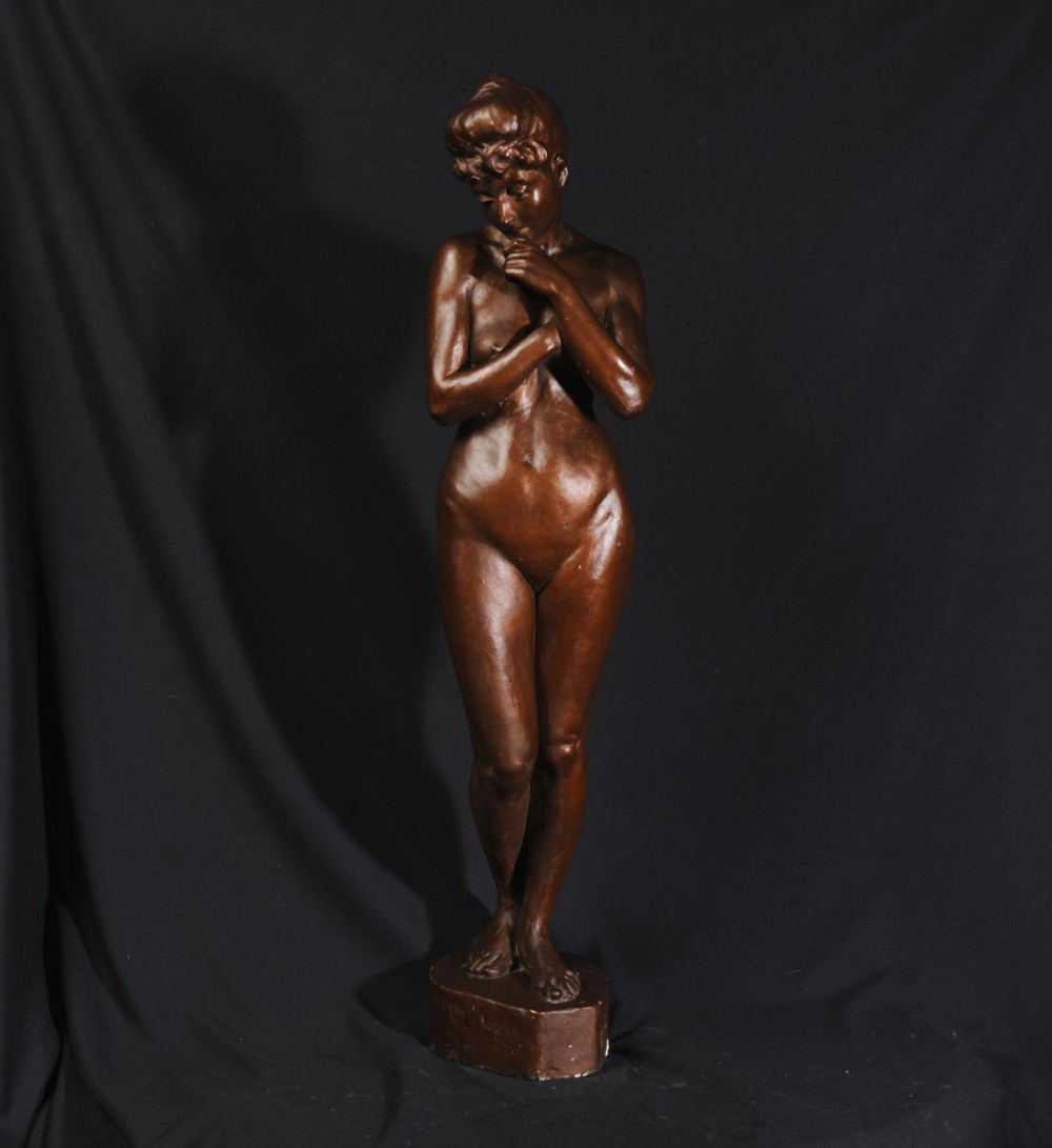 Bather Surprised by M. W. Blackden, sculpture in composition