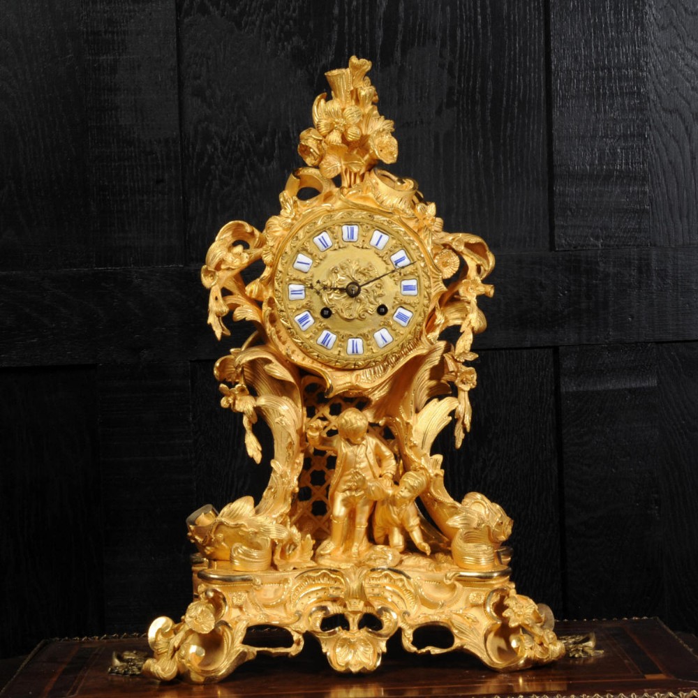 Fine and Early Ormolu Clock
by Raingo Freres