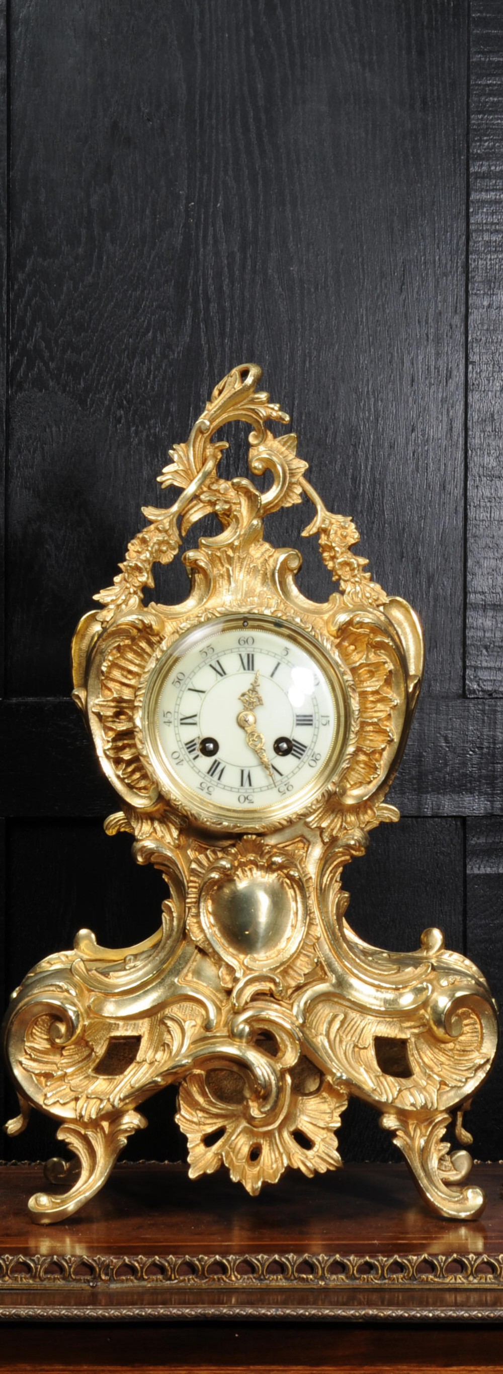 Antique French Rococo Clock