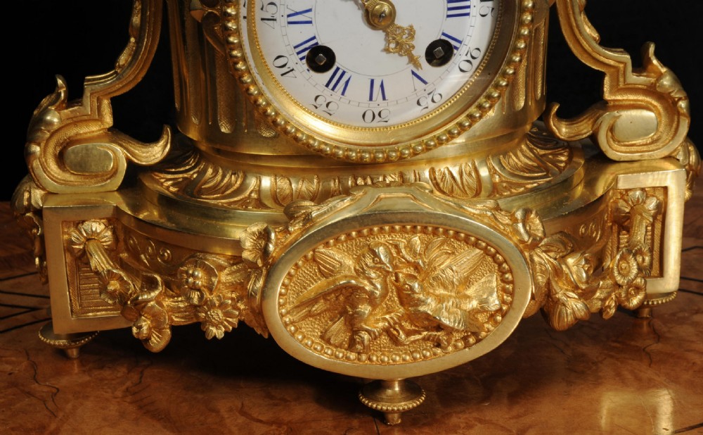 Japy Freres Ormolu Boudoir Clock View X