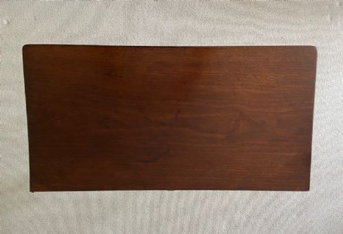 A GEORGE II WALNUT TEA TABLE - ADDITIONAL PHOTO 4