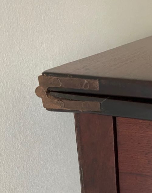 A GEORGE II WALNUT TEA TABLE - ADDITIONAL PHOTO 5