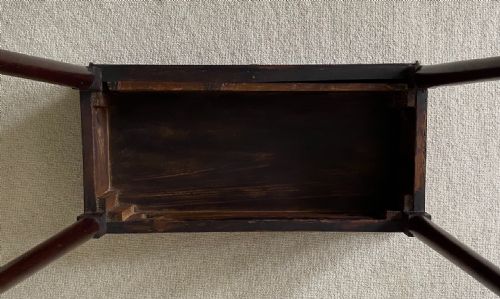 A GEORGE II WALNUT TEA TABLE - ADDITIONAL PHOTO 7