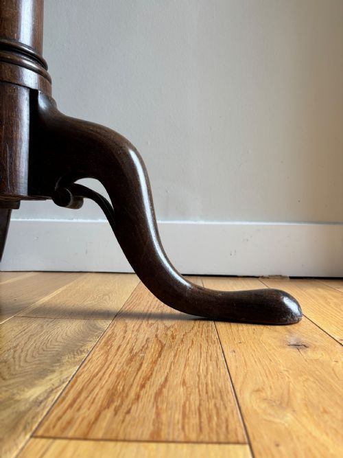 A SCOTTISH GEORGE II MAHOGANY OCCASIONAL TABLE - ADDITIONAL PHOTO 7