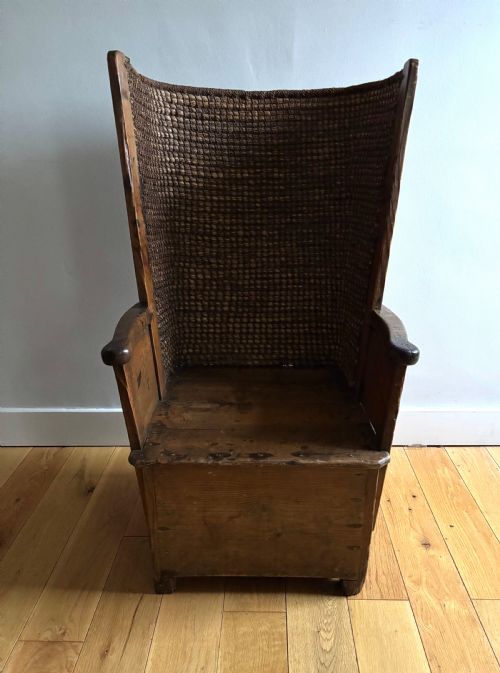 AN EARLY ORKNEY CHAIR - ADDITIONAL PHOTO 1