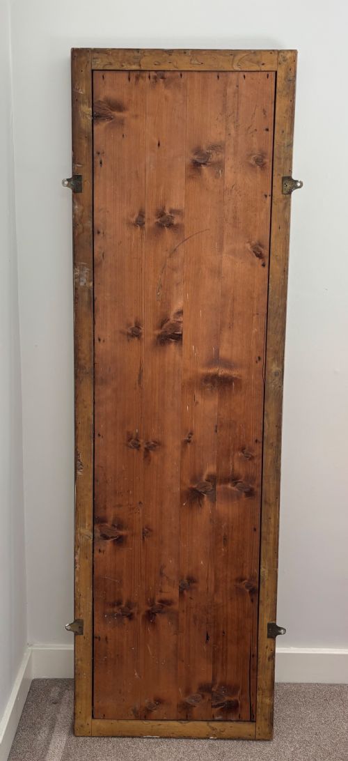 AN EDWARDIAN PALE GILT MIRROR - ADDITIONAL PHOTO 3
