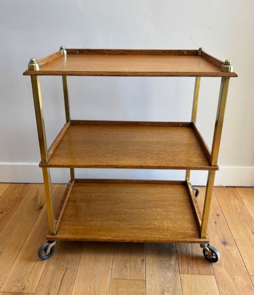 A LATE VICTORIAN ETAGERETROLLEY