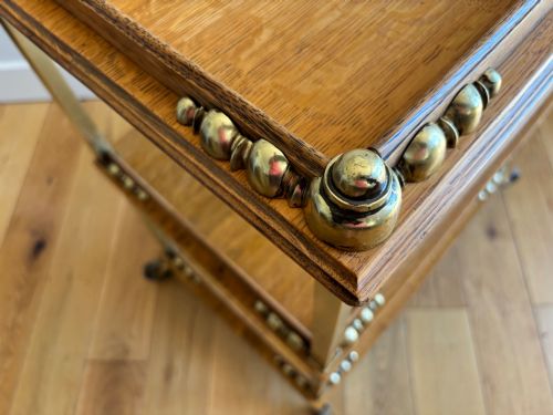 A LATE VICTORIAN ETAGERETROLLEY - ADDITIONAL PHOTO 4