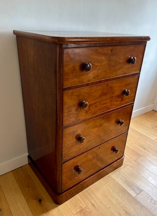 A Mid Victorian Mahogany Chest of Drawers