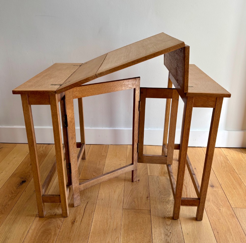 An Oak Metamorphic Table attributed to Fred Foster View III