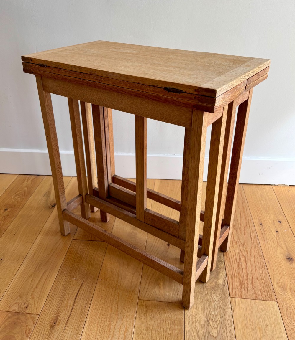An Oak Metamorphic Table attributed to Fred Foster View VII