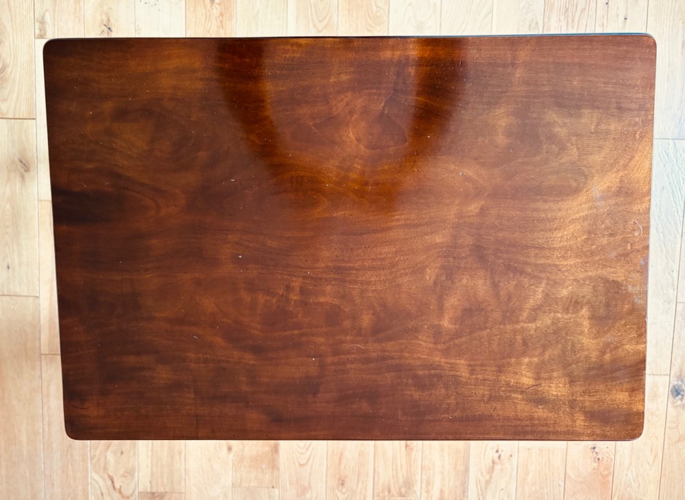 A George II mahogany lowboy View II