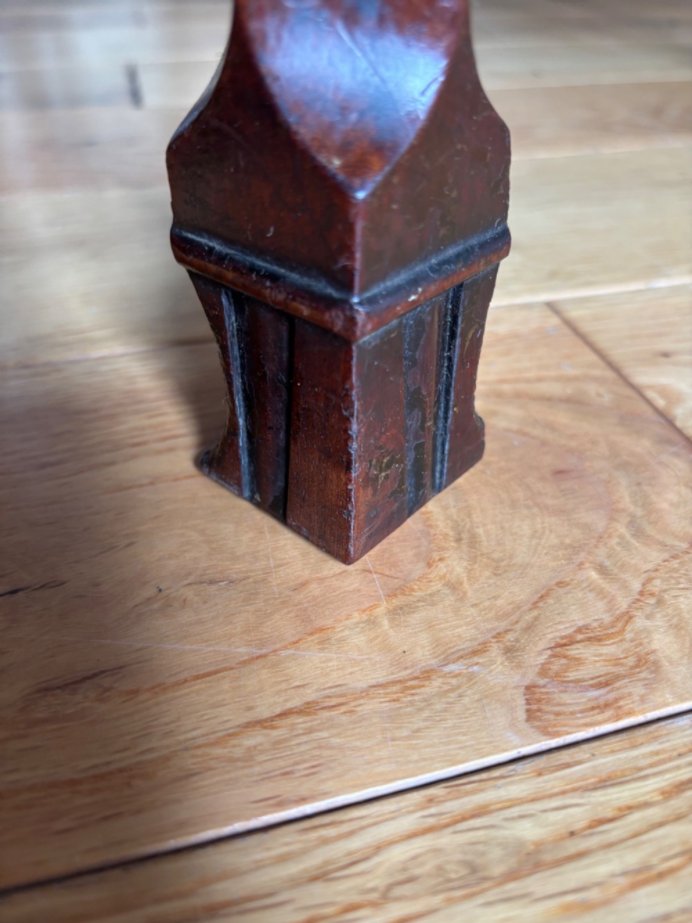 A George II mahogany lowboy View VI