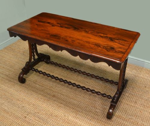 Regency Rosewood Antique Centre Table / Sofa Table.