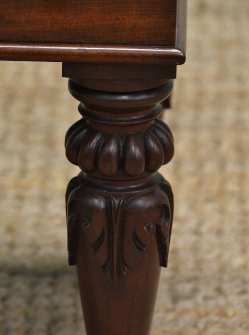 fig 2. Rare William IV Antique Mahogany Coffee Table.